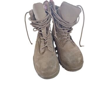 Belleville C312ST Coyote Brown Steel Toe Tactical Boots Mens 6.5R Vibram OCP Goo